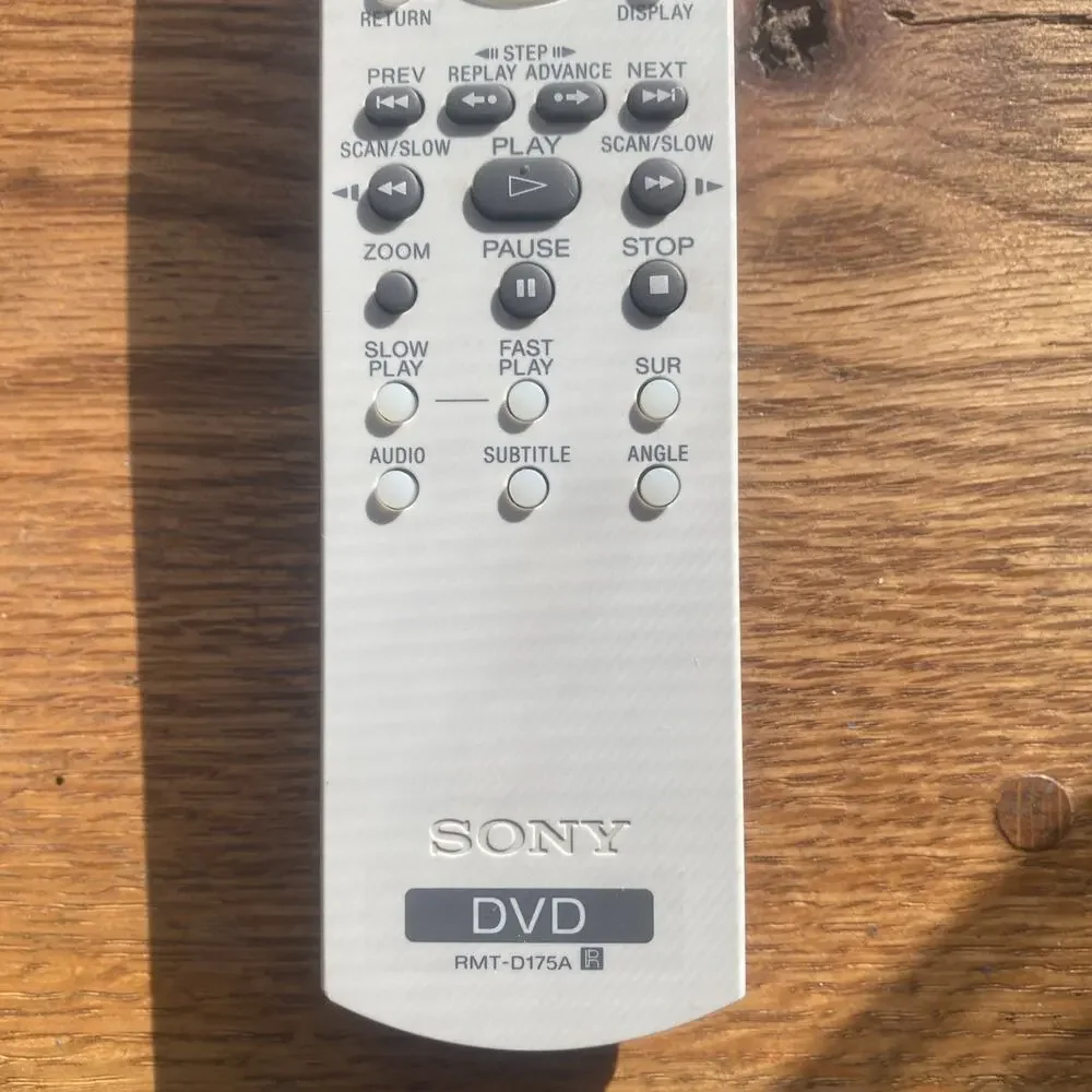 Genuine OEM Sony DVD Player Remote Control RMT-D175A